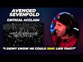 MUSIC DIRECTOR REACTS | Avenged Sevenfold - Critical Acclaim (Live In The LBC)