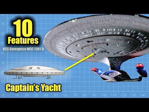 USS Enterprise: 10 Little Known Features (Star Trek The Next Generation)