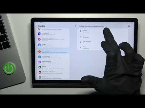 Cómo activar orígenes desconocidos en LENOVO YOGA Tab 11