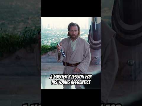 A Master’s Lesson for His Young Apprentice #foryou #starwars #series #shorts