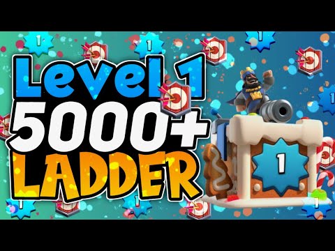 Level 1 at 5000+ Ladder Gameplay ft. Pandas0nic | Clash Royale | Grave eSports