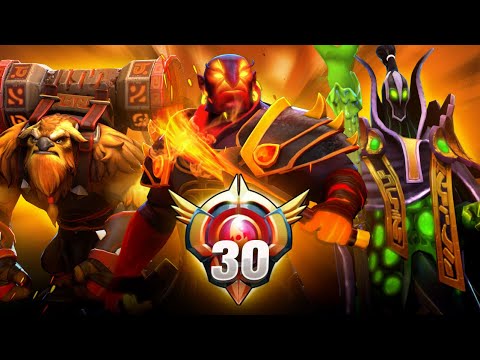 10 minutes of LVL 30 Grandmasters outplaying their enemies in Dota 2