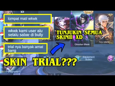 BADGAMER DI BACOTIN TIM SENDIRI? AUTO TUNJUKIN SEMUA SKIN ALUCARD!!! XD
