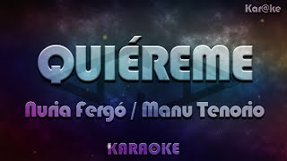 Nuria Fergó y Manu Tenorio - Quiéreme (Kar@ke)