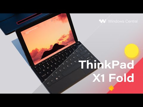 External Review Video 8MrRtYp-ABI for Lenovo ThinkPad X1 Fold Foldable Laptop (2020)