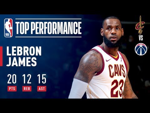 LeBron James Tallies THIRD Straight Triple Double