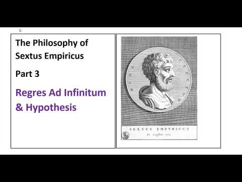 Ad Infinitum and Hypothesis as Presented by Sextus Empiricus