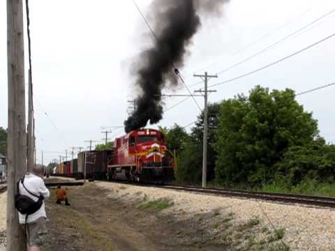 IRM Diesel Days parade more of smokey LS&I RSD-15