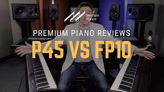 Video thumbnail for 🎹Yamaha P45 vs Roland FP10 Digital Piano Review, Comparison, & Demo🎹 by Merriam Music