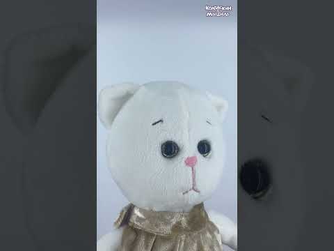 Мягкая игрушка Колбаскин & Мышель Мышель в бежевом бархатном платье / MT-MRT-КМ-03202414-20 — фото 4