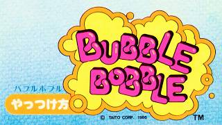 Bubble Bobble 1986 Arcade Live Flyer