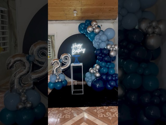 Vídeo relacionado con Globos De Cumpleaños Azul Metálico 62 Unidades, Globos Látex Helio De 12 Pulgadas Metálico dorados Azul Bebé, Arco De Globos Para Decoración Cumpleaños Fiestas Bodas Reuniones Bautizos Baby Shower