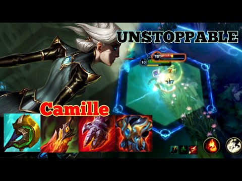 Camille vs Volibear Baron Lane || Wild Rift Gameplay || Build and Runes