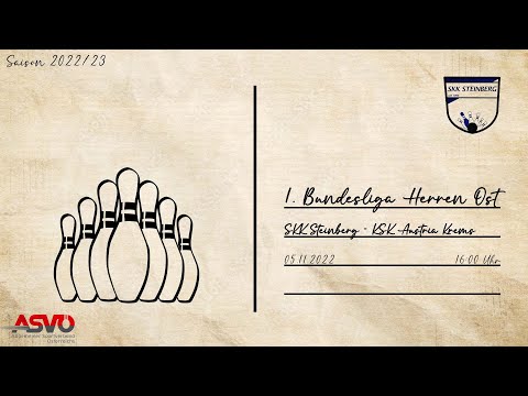 1. Bundesliga Herren Ost - SKK Steinberg : KSK Austria Krems