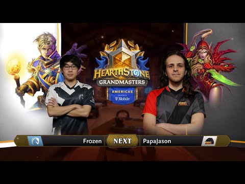 Fr0zen vs PapaJason - Division B - Hearthstone Grandmasters Americas 2020 Season 1 - Week 6