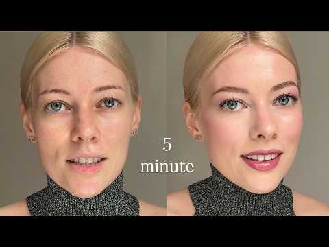 Simple and fast 5-minute makeup tutorial for beginners