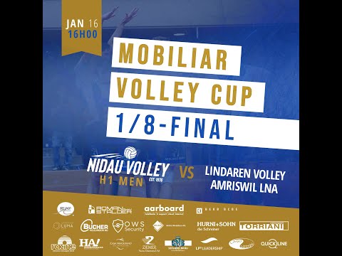 Nidau Volley (1L) VS LINDAREN Volley Amriswil (LNA) - 1/8 Mobilière Swiss Volley Cup