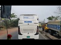 Hanif VOLVO B9R Vs Shohagh SCANIA K 410 VOLVO BUS SCANIA BUS Dhaka Chattogram Highway Multi