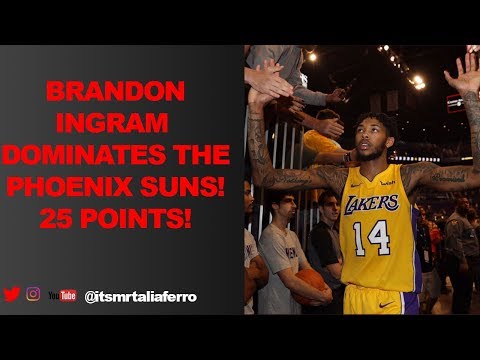 Brandon Ingram Full Highlights vs Suns DOMINATES 25 POINTS!