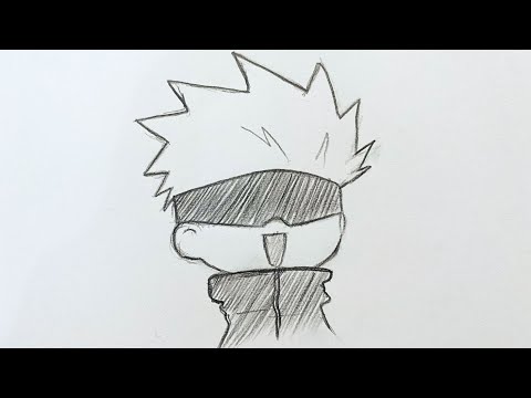 How To Draw Satoru Gojo | Step By Step | Jujutsu Kaisen | Easy Anime Drawing