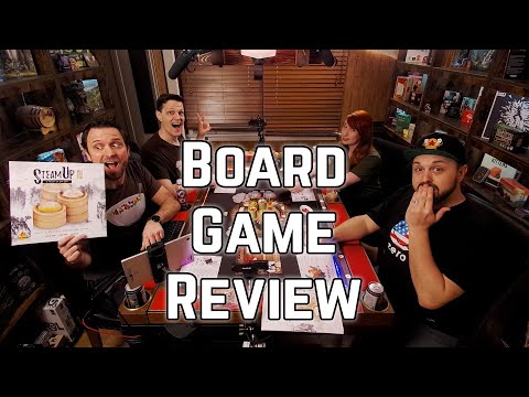Board Game Review - Steam Up: A Feast of Dim Sum - First Play Thoughts