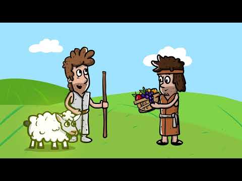 The brothers Cain and Abel 🐑✨ | Animated Bible Stories |  My First Bible | 03