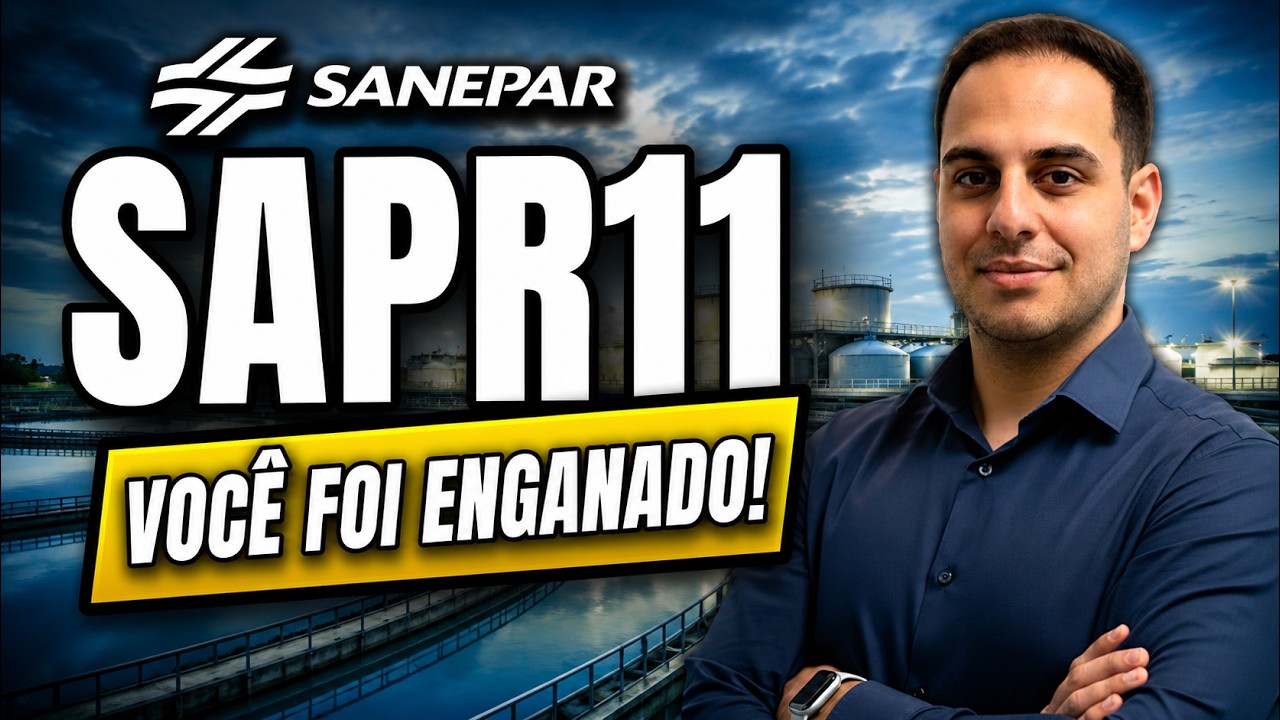 SAPR11: Sem Dividendos, Cotação Despenca!