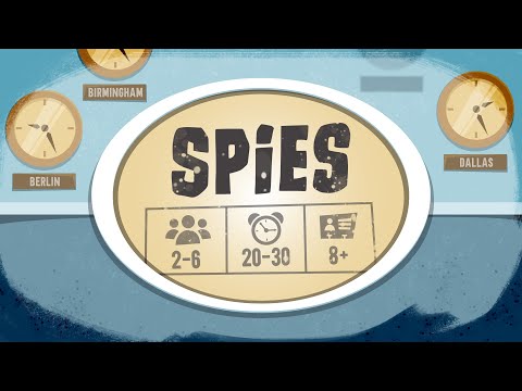 Spies - a print-at-home game