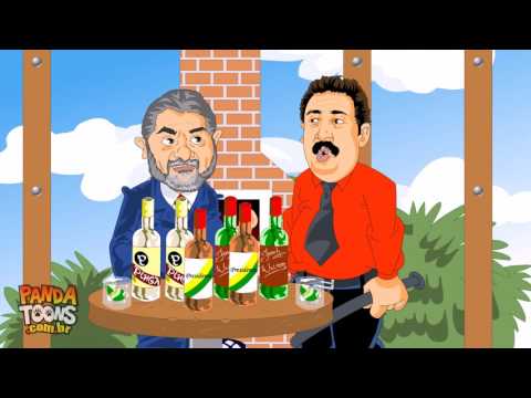 Ratinho e Xaropinho entrevistam o Lula em uma piada Animada do Humor Tadela