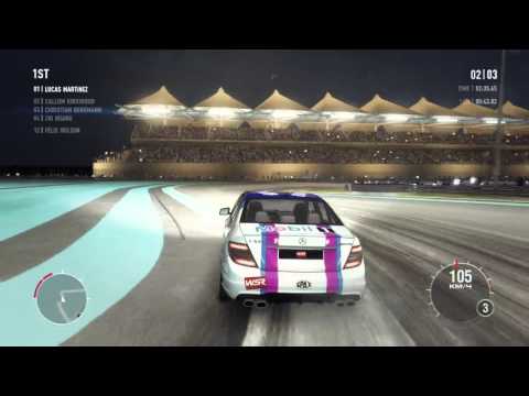 GRID 2 - Yas Marina, Championship Circuit - Mercedes-Benz C63 AMG