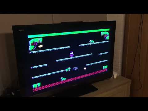 Atari 5200 via rf demodulator to frame meister