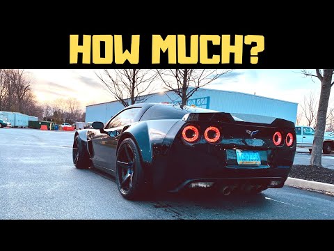 How much does it cost to Wide Body a Corvette? (C6)