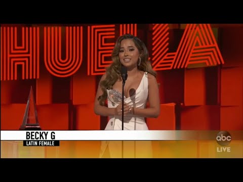 Favorite Female Artist – Latin | Becky G | The 48th Annual American Music Awards