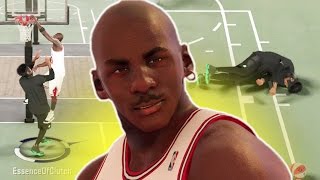 CRAZY CONTACT DUNKS!! MICHAEL JORDAN POSTERIZERS!? NBA 2K17