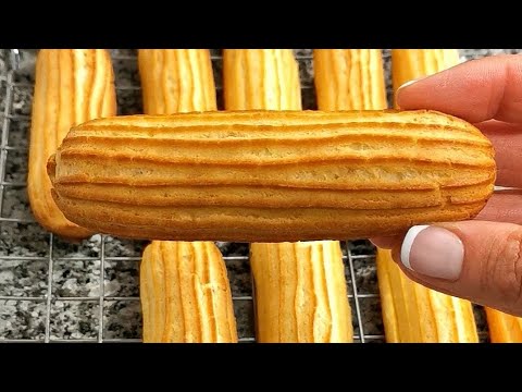 The best eclair shells, everyone can definitely prepare them | Don't hesitate, you will be delighted