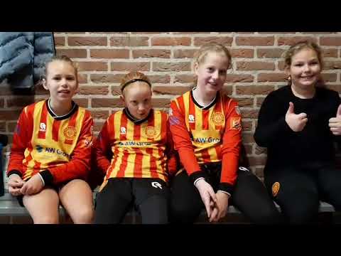 Super support van onze pupillen!