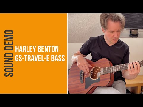 Harley Benton GS-Travel-E Bass - Sound Demo (no talking)