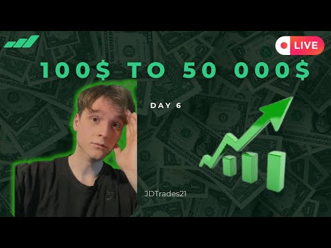 Live Day Trading - Turning $100 into $50,000 Day 6 (UNBELIEVABLE VALUE IN 3MINS)