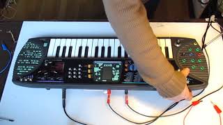 Video thumbnail for WIRECON CASIO - Circuit-bent Casio SA-65 overview! by Aubery ~ASTRO~ Lis