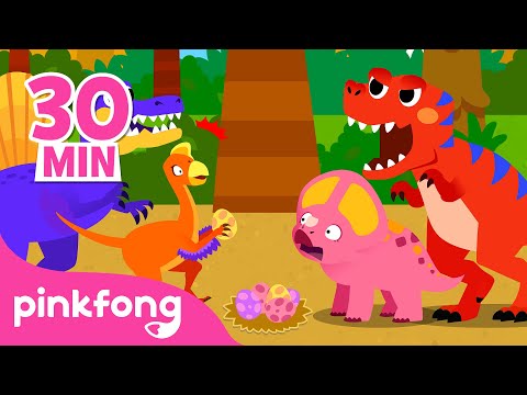 [BEST] Migliori Video sui Dinosauri per Bambiniㅣ+CompilationㅣPinkfong! Canzoni per Bambini