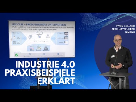 Industrie 4.0 Praxisbeispiele erklärt - 3 Beispiele (Energiemanagement, IoT u. Machine Learning)