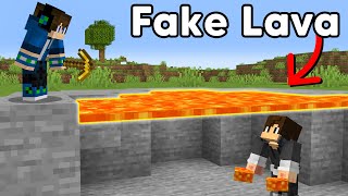 Using FAKE Lava to FOOL My Friends