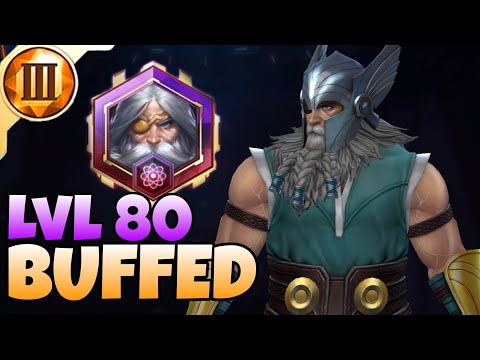 NEWLY *BUFFED* Lvl 80 ODIN..!!  KNULL 69 & MEPHISTO 89 | WBL Showcase | MARVEL Future Fight | mff