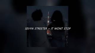 Cover art for it won't stop