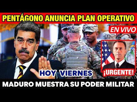 ATENCIÓN 🚨 MADURO MUESTRA SU PODER MILITAR 🔴 PENTÁGONO MUEVE SUS FICHAS PARA LA OPERACIÓN