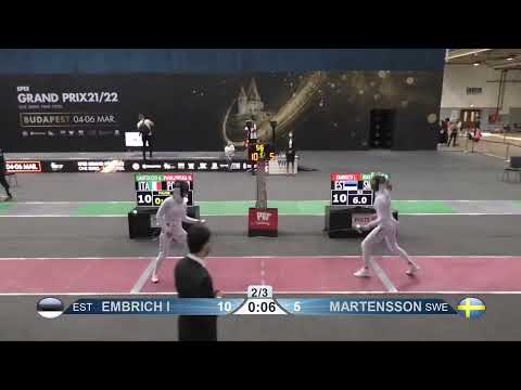 Westend Grand Prix 2022 SWE - L64 - Embrich EST v Martensson SWE