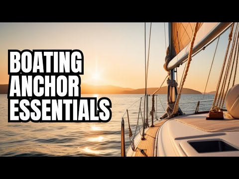 Sailing & Boating Lessons - anchoring one anchor