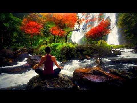 EINSCHLAFMUSIK Natur, Entspannend Wald Wasserfall - Entspannungsmusik Wellness