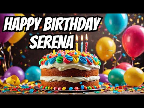 Happy Birthday Serena! 🎉🎂 A Special Unique Birthday Song Made Just For You!!! Kids Birthday Song!