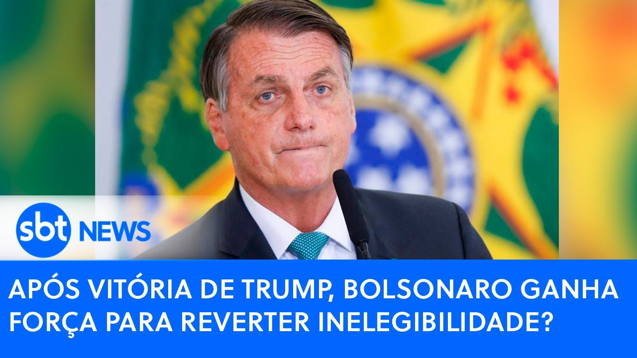 Após vitória de Trump, Bolsonaro ganha força para reverter inelegibilidade? | SBT News